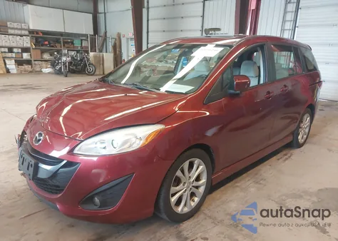2012 Mazda Mazda5 Touring z USA, uszkodzony, nr VIN JM1CW2CL3C0136544